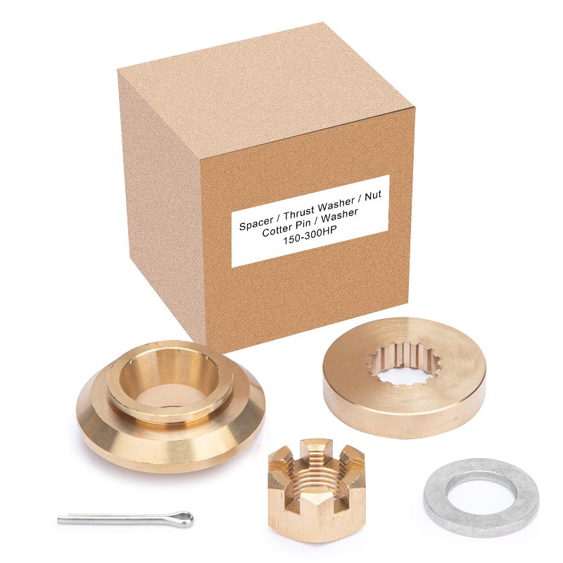 VIF Jason Marine Propeller Installation Hardware Kits fit Yamaha Outboard Propeller, Thrust Washer/Spacer/Washer/Nut/Cotter Pin Included (150-300hp) - Image 5